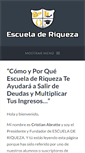 Mobile Screenshot of escueladeriqueza.org