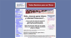 Desktop Screenshot of escueladeriqueza.com
